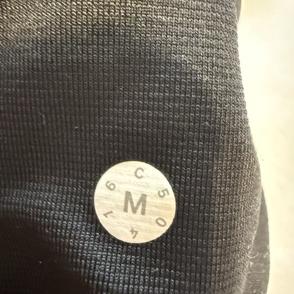 Lululemon Mens M Pace Breaker Shorts Space Dye Gray Stripe Athletic Gym Training - Picture 10 of 10